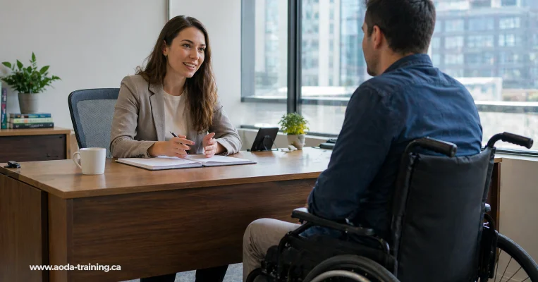 Accessible employment practices and inclusive workplace hiring