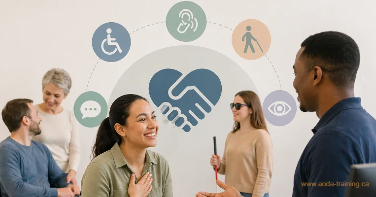 Customer service scenarios and accessibility situations