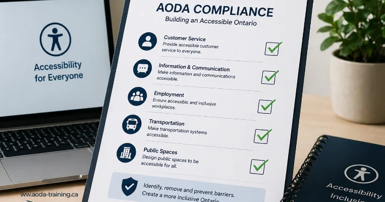 How organizations implement aoda standards