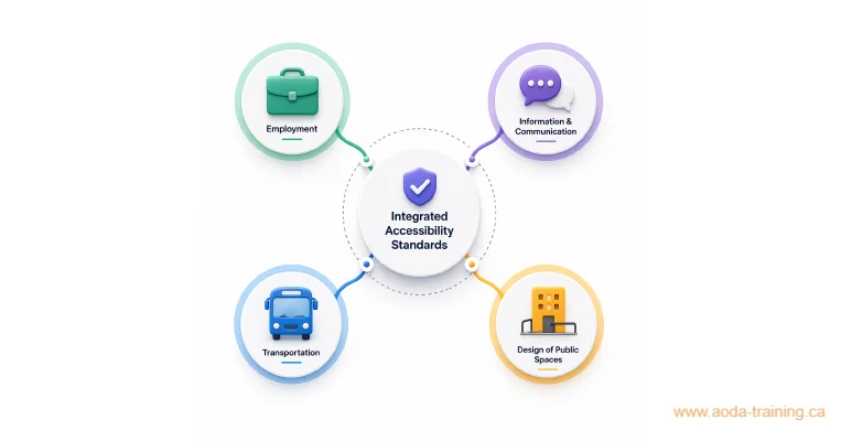 Integrated accessibility standards framework