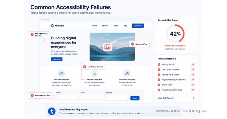 most-common-wcag-failures